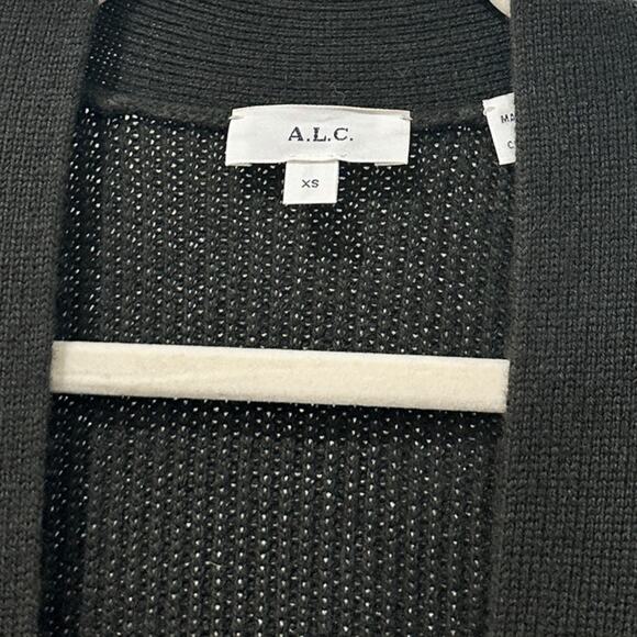 A.L.C. Nora Belted Cardigan in Olive - Picture 9 of 9